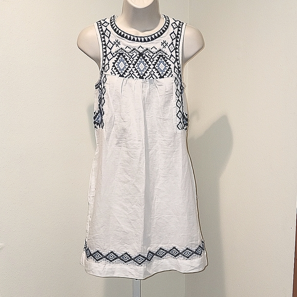 LUCKY BRAND SLEEVELESS SHIFT DRESS. - Picture 1 of 7